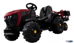 Kinderfahrzeug Traktor Future1000 mit Anhänger 1,6m Elektrotraktor Kinderauto Kindertraktor rot