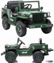 Kinderfahrzeug 12V Kinder Elektro Auto Geländewagen U.S.  Army Militärfahrzeug Limited Edition 4x4 180W Elektro grün