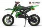 Preview: Kinder Motocross Crossbike Nitro Motors Apollo FUN Neue Generation 49 cc Tuning Kupplung Easy Pull Start Dirt Bike Scheibenbremsen Sportluftfilter Sportauspuff Luftbereifung Pocket Bike grün
