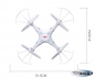 Preview: RC Quadrocopter Syma X5SW RC Drohne weiß inkl. HD Kamera 6-Achsen Gyro 2.4 GHZ RTF Headless Modus