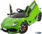 Preview: Kinderfahrzeug Kinderauto 12V Kinder Elektro Auto Lamborghini Aventador SVJ MP3 USB Ledersitz EVA Gummiräder 2,4 GHZ