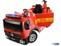 Mobile Preview: Kinderfahrzeug Kinderauto 12V Kinder Elektro Auto Feuerwehr Ledersitz EVA Gummiräder 2,4 GHZ inkl. Wasserspritze uvm.