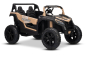 Preview: Kinderauto 24V Lithium Batterie Strong Kinder Elektro Auto 15km/h Kinderfahrzeug Elektro UTV2000 Strong Brushless Motor Metallgetriebe Luftreifen Scheibenbremsen Zweisitzer Ledersitz