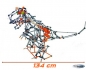 Preview: Stecksytem Building Block Intellect Dino Rex 626 Teile Motorik Ganz neu 2012