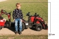 Preview: Kinderfahrzeug Traktor Ultimate X2 mit Front/Hecklader und Anhänger 2m länge Elektrotraktor Kinderauto Kindertraktor