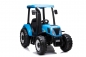 Preview: Kinderfahrzeug Traktor New Holland-T7 12V mit Dach Elektrotraktor Kinderauto Kindertraktor