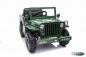 Preview: Kinderfahrzeug 12V Kinder Elektro Auto Geländewagen U.S. Army Militärfahrzeug Limited Edition 4x4 180W Elektro grün