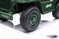 Preview: Kinderfahrzeug 12V Kinder Elektro Auto Geländewagen U.S. Army Militärfahrzeug Limited Edition 4x4 180W Elektro grün