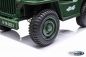 Preview: Kinderfahrzeug 12V Kinder Elektro Auto Geländewagen U.S.  Army Militärfahrzeug Limited Edition 4x4 180W Elektro grün