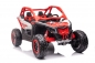 Preview: Kinderfahrzeug 12V 4WD Allrad Kinder Elektro Auto Kinderquad Elektro Buggy X-treme Zweisitzer Ledersitz EVA Gummiräder