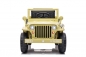 Preview: Kinderfahrzeug 12V Kinder Elektro Auto Geländewagen U.S.  Army Militärfahrzeug 4x4 180W Limited Edition Elektro khaki