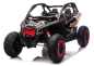 Preview: Kinderfahrzeug 24V 800Watt Can Am Turbo RR STRONG AIR Luftreifen Kinder Elektro Auto Kinderquad Elektro Buggy X-treme Zweisitzer Ledersitz