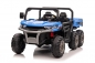 Preview: Kinderfahrzeug Kinder Elektro Auto LOADER900 XXL1.5m 24V 2 x 200 Watt MP3 USB Ledersitz Zweisitzer EVA Gummiräder 2,4 GHZ blau