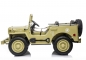 Mobile Preview: Kinderfahrzeug 12V Kinder Elektro Auto Geländewagen U.S.  Army Militärfahrzeug 3 Sitzer Limited Edition XXXL 1,6m Elektro 4 WD Allrad Ledersitz EVA Gummiräder grün