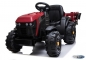 Preview: Kinderfahrzeug Traktor Future1000 mit Anhänger 1,6m Elektrotraktor Kinderauto Kindertraktor rot