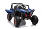 Preview: Kinderfahrzeug 12V Kinder Elektro Auto Kinderquad Spyder Echtlackierung Elektro Quad Elektromotorrad UTV MX 4 WD Allrad Ledersitz EVA Gummiräder blau