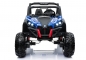 Preview: Kinderfahrzeug 12V Kinder Elektro Auto Kinderquad Spyder Echtlackierung Elektro Quad Elektromotorrad UTV MX 4 WD Allrad Ledersitz EVA Gummiräder blau