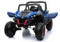 Preview: Kinderfahrzeug 12V Kinder Elektro Auto Kinderquad Spyder Echtlackierung Elektro Quad Elektromotorrad UTV MX 4 WD Allrad Ledersitz EVA Gummiräder blau