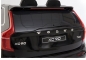 Preview: Kinderfahrzeug Volvo XC90 schwarz Echtlackierung Zweisitzer XXL 12V Kinder Elektro Auto Kinderauto MP3 USB Ledersitz EVA Gummiräder 2,4 GHZ