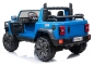 Mobile Preview: Kinderfahrzeug 24V Kinder Elektro Auto Geländewagen Truck T-1600 2 Sitzer XXXL 1,6m Elektro Ledersitz EVA Gummiräder blau