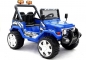 Mobile Preview: Kinderfahrzeug Geländeauto Beast 12V Kinder elektro Auto Kinderauto USB EVA Gummiräder blau