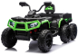 Preview: Kinderauto 24V 800Watt Kinder Elektro Auto Quad ATV 1000R 6 x 6 Crawler MP3 Ledersitz EVA Räder 2,4 GHZ