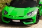 Preview: Kinderfahrzeug Kinderauto 24V Zweisitzer Echtlackierung Touchscreen MP4 Video  Kinder Elektro Auto Lamborghini Aventador SVJ Edition MP3 USB EVA Gummiräder 2,4 GHZ