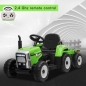 Preview: Kinderfahrzeug Traktor Farmer mit Anhänger Elektrotraktor Kinderauto Kindertraktor