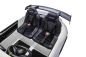 Preview: Kinderfahrzeug Kinderauto Porsche 911 GT3 24V 4x4 zwei Sitzer 800W Lithium-Batterie LED ORIGINALE Lizenz weiß