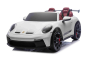 Preview: Kinderfahrzeug Kinderauto Porsche 911 GT3 24V 4x4 zwei Sitzer 800W Lithium-Batterie LED ORIGINALE Lizenz weiß