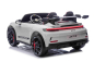 Preview: Kinderfahrzeug Kinderauto Porsche 911 GT3 24V 4x4 zwei Sitzer 800W Lithium-Batterie LED ORIGINALE Lizenz weiß