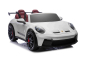 Preview: Kinderfahrzeug Kinderauto Porsche 911 GT3 24V 4x4 zwei Sitzer 800W Lithium-Batterie LED ORIGINALE Lizenz weiß