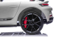 Preview: Kinderfahrzeug Kinderauto Porsche 911 GT3 24V 4x4 zwei Sitzer 800W Lithium-Batterie LED ORIGINALE Lizenz weiß