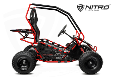Kinderfahrzeug 36V 1000 Watt Buggy Racer PRM 6 UTV Nitro Motors Edition Kinder Elektro Auto 30km/h