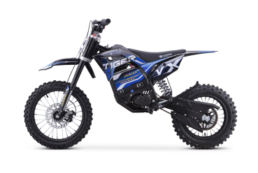 Kinder Motocross Nitro Motors E-Dirtbike 2000W 60V Tiger Lithium 14" DELUXE grün