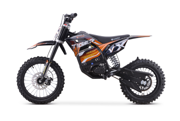 Kinder Motocross Nitro Motors E-Dirtbike 2000W 60V Tiger Lithium 14" DELUXE grün