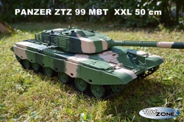 Rc Panzer ZTZ 99 MBT Heng Long 1:16 Schuss Sound und Rauch