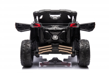 Kinderfahrzeug  Buggy Can Am Kinder Elektro Auto EVA Gummiräder Kinderquad Elektro khaki