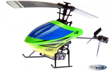 Rc Hubschrauber Flybarless F-648 4 Kanal 2.4 GHZ Digital GYRO Singel RTF