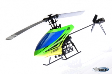 Rc Hubschrauber Flybarless F-648 4 Kanal 2.4 GHZ Digital GYRO Singel RTF
