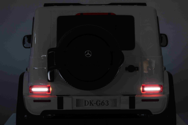 Kinderfahrzeug G63 AMG 12V 1,6m Kinder Elektro Auto Zweisitzer Ledersitz EVA Gummiräder