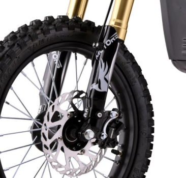 Kinder Motocross Crossbike Falcoon 48V 1600W Lithium Brushless Motor 50km/h Kinder Dirtbike grün