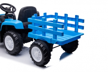Kinderfahrzeug  Traktor New Holland mit Anhänger 1,4 m Elektrotraktor Kinderauto Kindertraktor