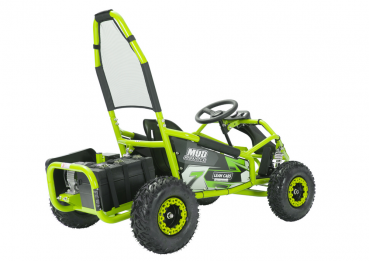 Kinderfahrzeug 48V 1000 Watt Buggy Predator Kinder Elektro Auto 30km/h Buggy Luftreifen grün