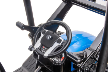 Kinderfahrzeug Traktor Hercules 24V Frontlader und Anhänger Elektrotraktor Kinderauto Kindertraktor