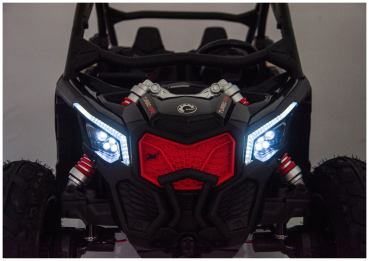 Kinderfahrzeug 24V 800Watt Can Am Turbo RR STRONG AIR Luftreifen Kinder Elektro Auto Kinderquad Elektro Buggy X-treme Zweisitzer Ledersitz