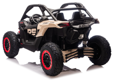 Kinderfahrzeug 24V 800Watt Can Am Turbo RR STRONG AIR Luftreifen Kinder Elektro Auto Kinderquad Elektro Buggy X-treme Zweisitzer Ledersitz