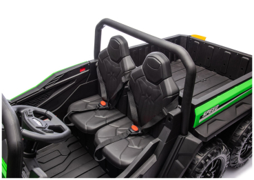 Kinderfahrzeug 24V 800Watt Kinder Elektro Auto LOADER RMT Zweisitzer MP3 Ledersitz EVA Gummiräder
