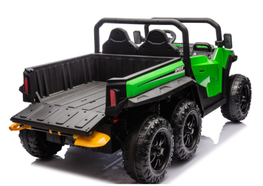 Kinderfahrzeug 24V 800Watt Kinder Elektro Auto LOADER RMT Zweisitzer MP3 Ledersitz EVA Gummiräder
