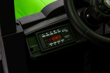 Kinderfahrzeug Traktor MX616 24V 400Watt mit Dach Elektrotraktor Kinderauto Kindertraktor